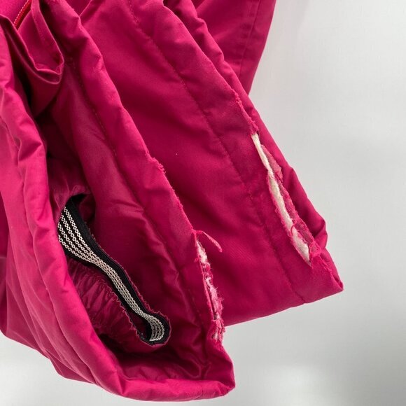 Lands’ End Kids Grow-A-Longs Pink Snow/Ski Pants Size 10 - Picture 3 of 6